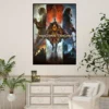 Game Dragons Dogma 2 Poster Small Prints Wall Painting Bedroom Living Room Wall Sticker Office 1 - Dragons Dogma Store